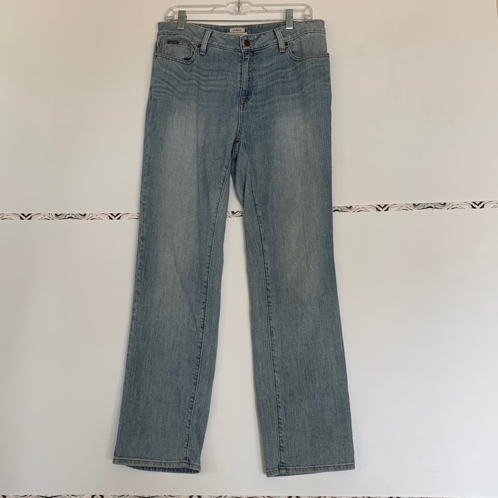 L.L. Bean Favorite Fit Denim Jeans Size 10